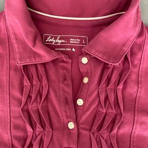Lady Hagen fuchsia sleeveless top Size Large